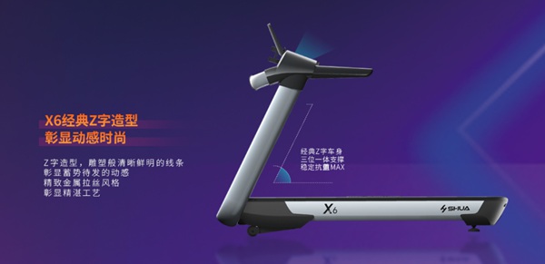 室内健身器材-bsports官网X6心率版跑步机