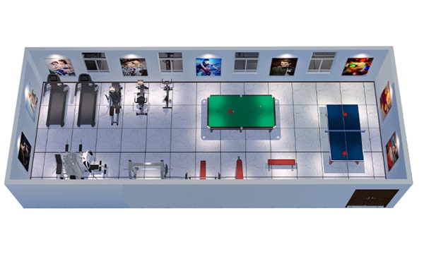 100平方健身房配置方案-广西bsports(中国)体育健身器材有限公司官网