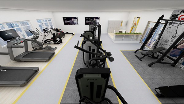 100平方健身房配置方案-广西bsports(中国)体育健身器材有限公司官网